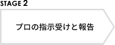 STAGE2 プロの指示受けと報告